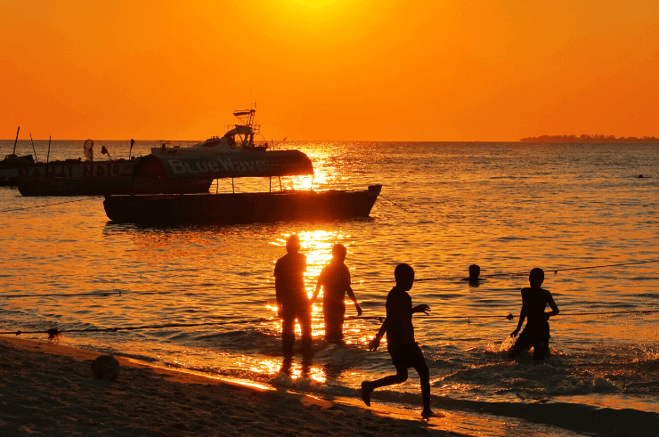 Stone Town, Zanzibar at Sunset