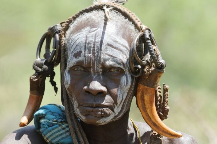 Ethiopia Mursi Tribe